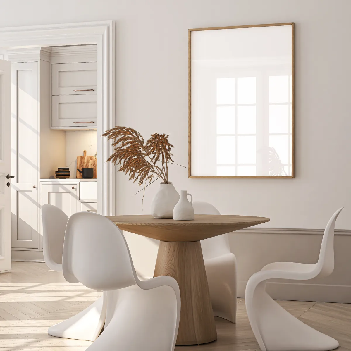 Moderne husrenovering spisestue